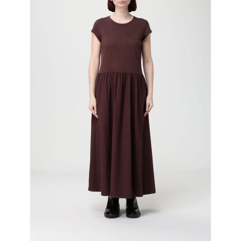 Sun68 Dress Woman Brown